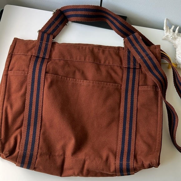 Hermes Canvas Messenger Bag - Picture 6 of 10